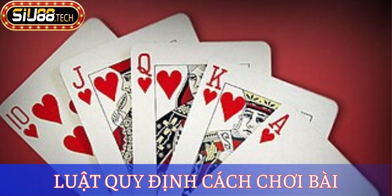 Luật quy định cách chơi bài
